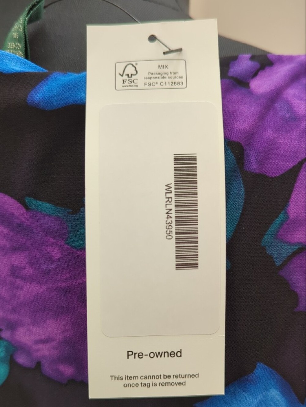 Ralph Lauren Sleeveless Floral Wrap-Style Summer Dress Size 16 👗 - Picture 4 of 9